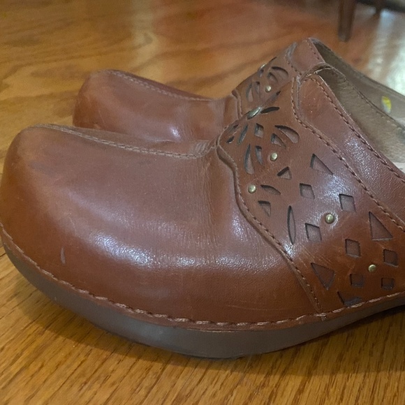 DANSKO Shyanne Leather Mules Clogs Shoes Size 38 - Picture 5 of 5